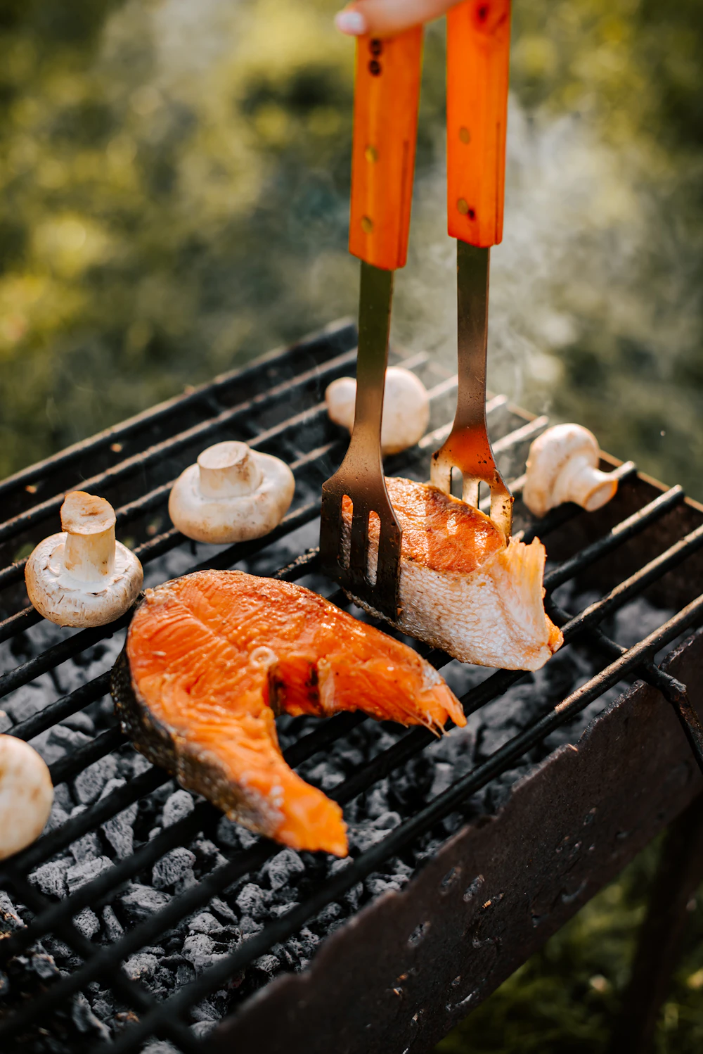 Salmón a la parrilla