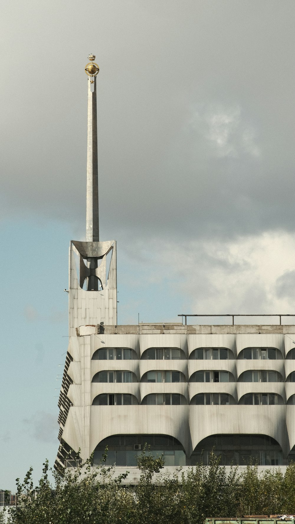 a tall building with a clock tower on top of it