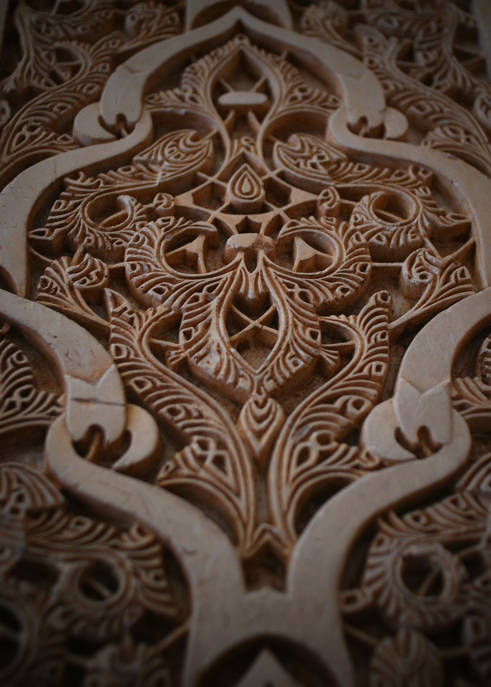 a close up view of a decorative tile