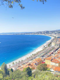 A vibrant collage of popular travel destinations including beaches, mountains, and cityscapes.