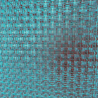 Digital grid and radar effects layered over a metallic gray background with saffron and green accents.