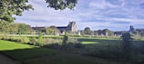 A serene outdoor space with well-maintained gardens.