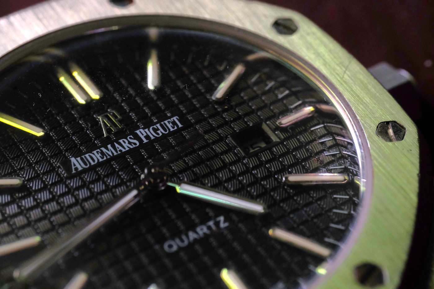 Audemars Piguet Royal Oak macro