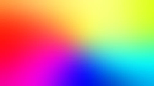 Dynamic color palette shifting across a modern homepage design.