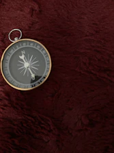 An elegant visual showing a compass pointing toward new market opportunities.