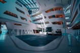 An inviting commercial space with contemporary architecture.