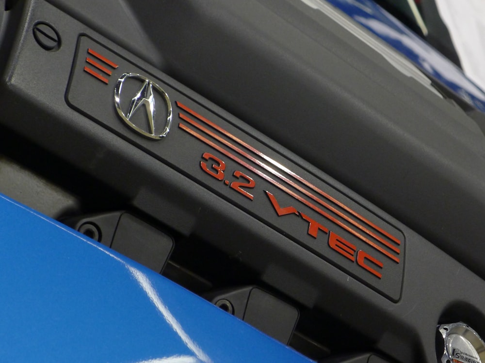 a close up of the emblem on a vehicle