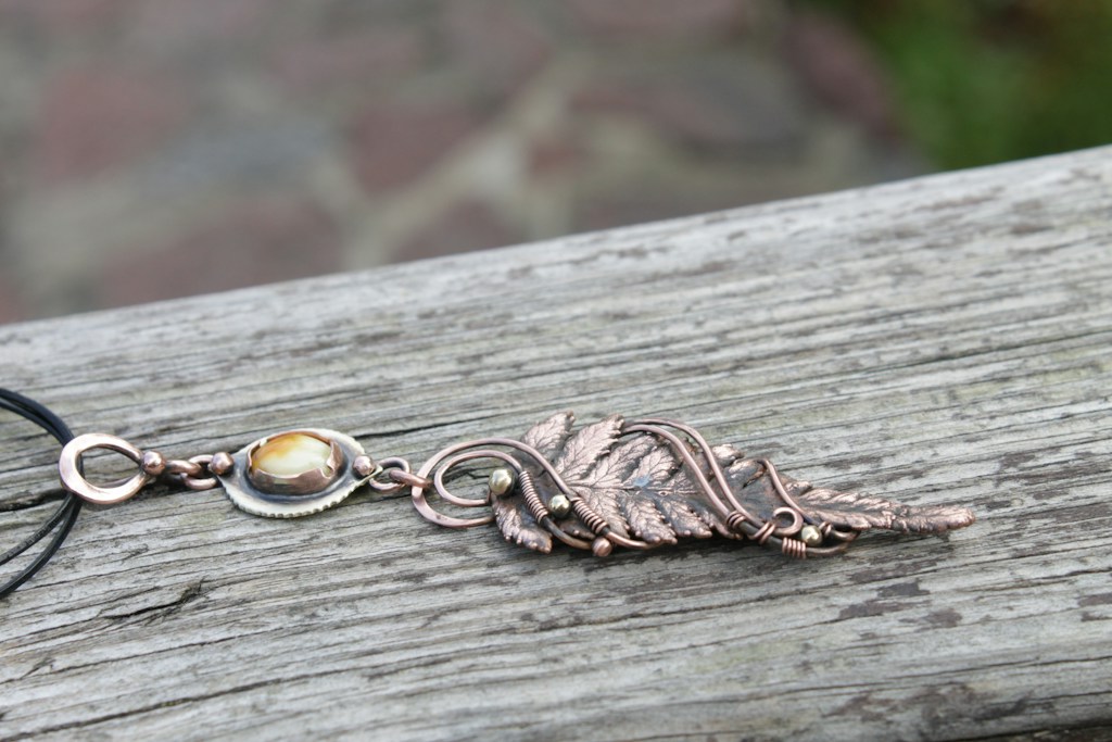 Stone & Metal Necklace