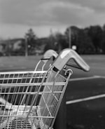 A close-up of a digital shopping cart on a tablet.