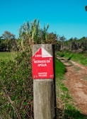 A scenic rural path with old stone markers illustrating Caminhos de Salette