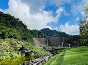 An inspiring landscape showcasing a successful development project.