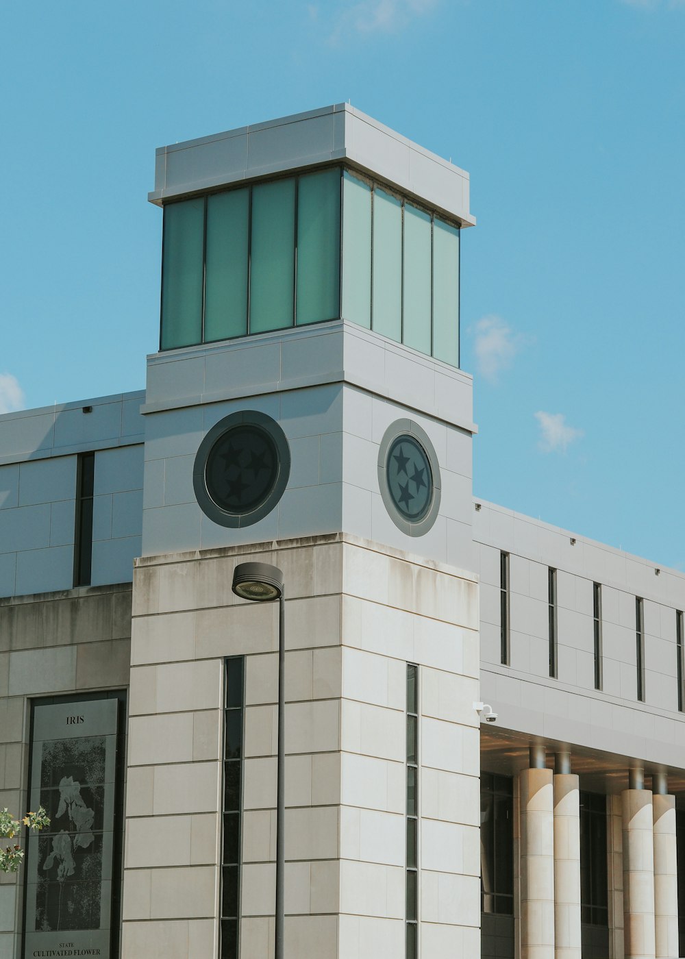 a building with a clock on the top of it