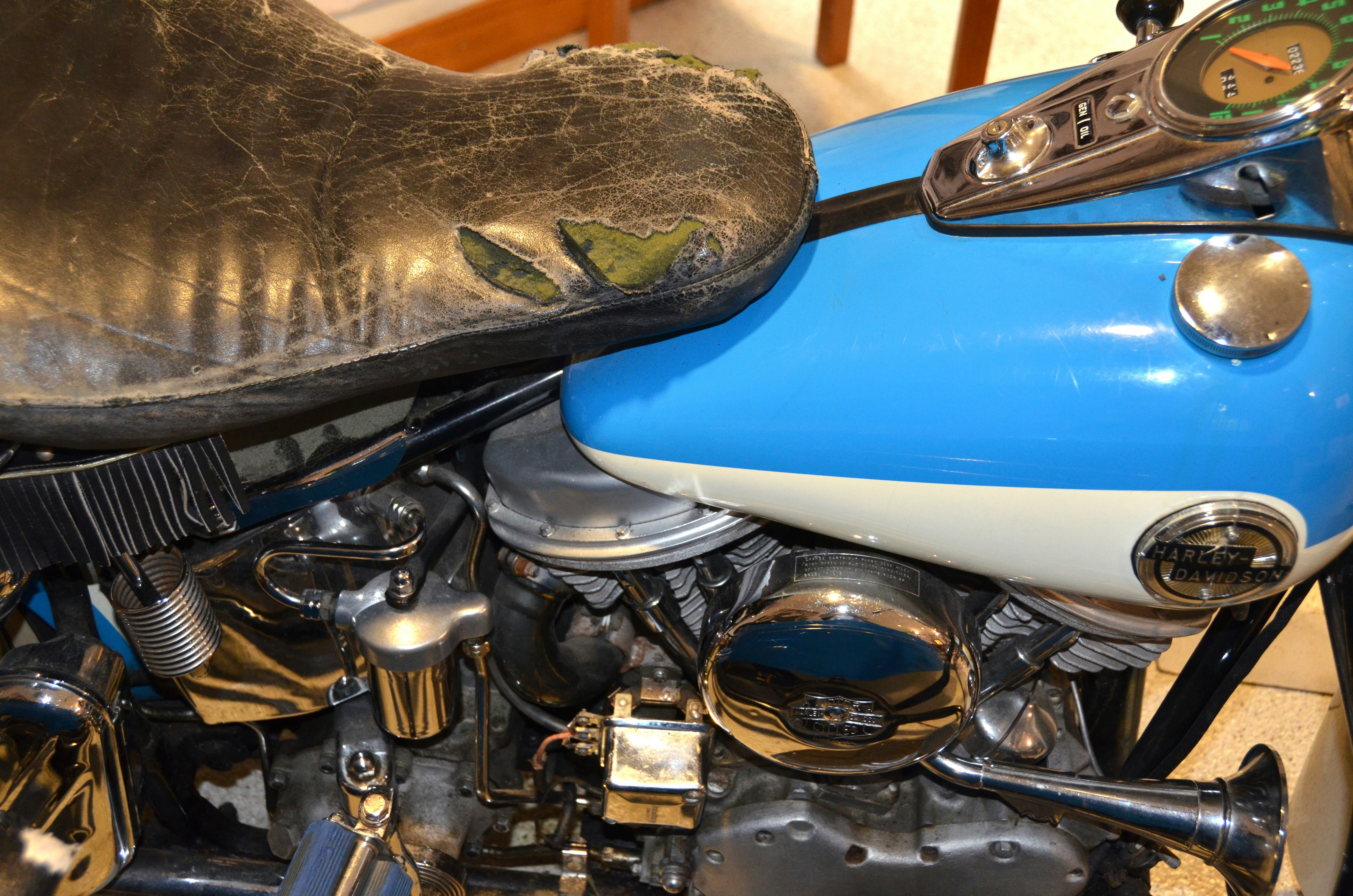 Vintage Harley Seat