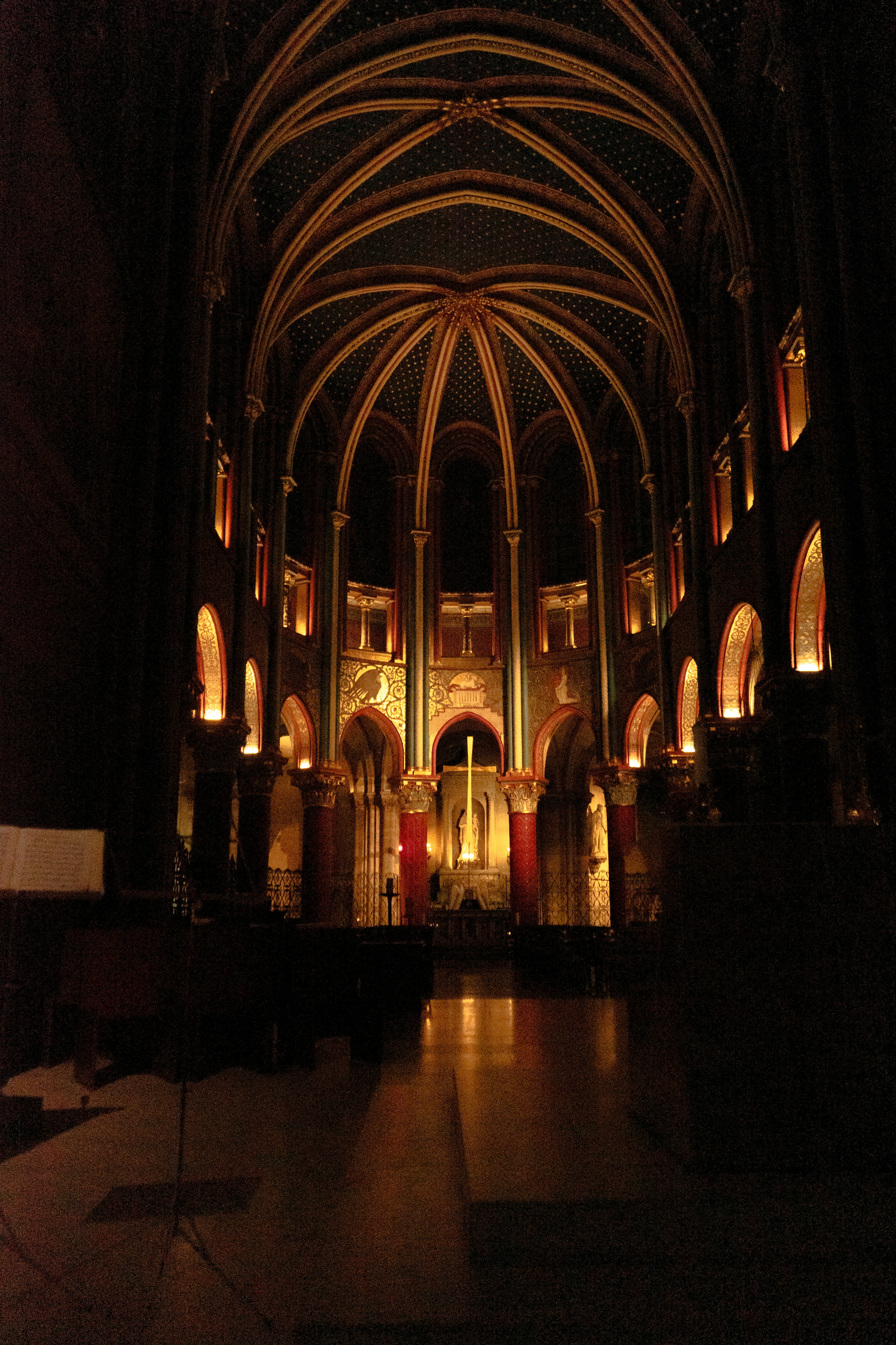 a large cathedral with a lot of windows