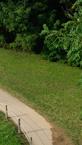 A scenic path along the Friedgraben inviting locals for a walk or bike ride.