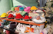 A vibrant display of popular products ready to be shipped across India.