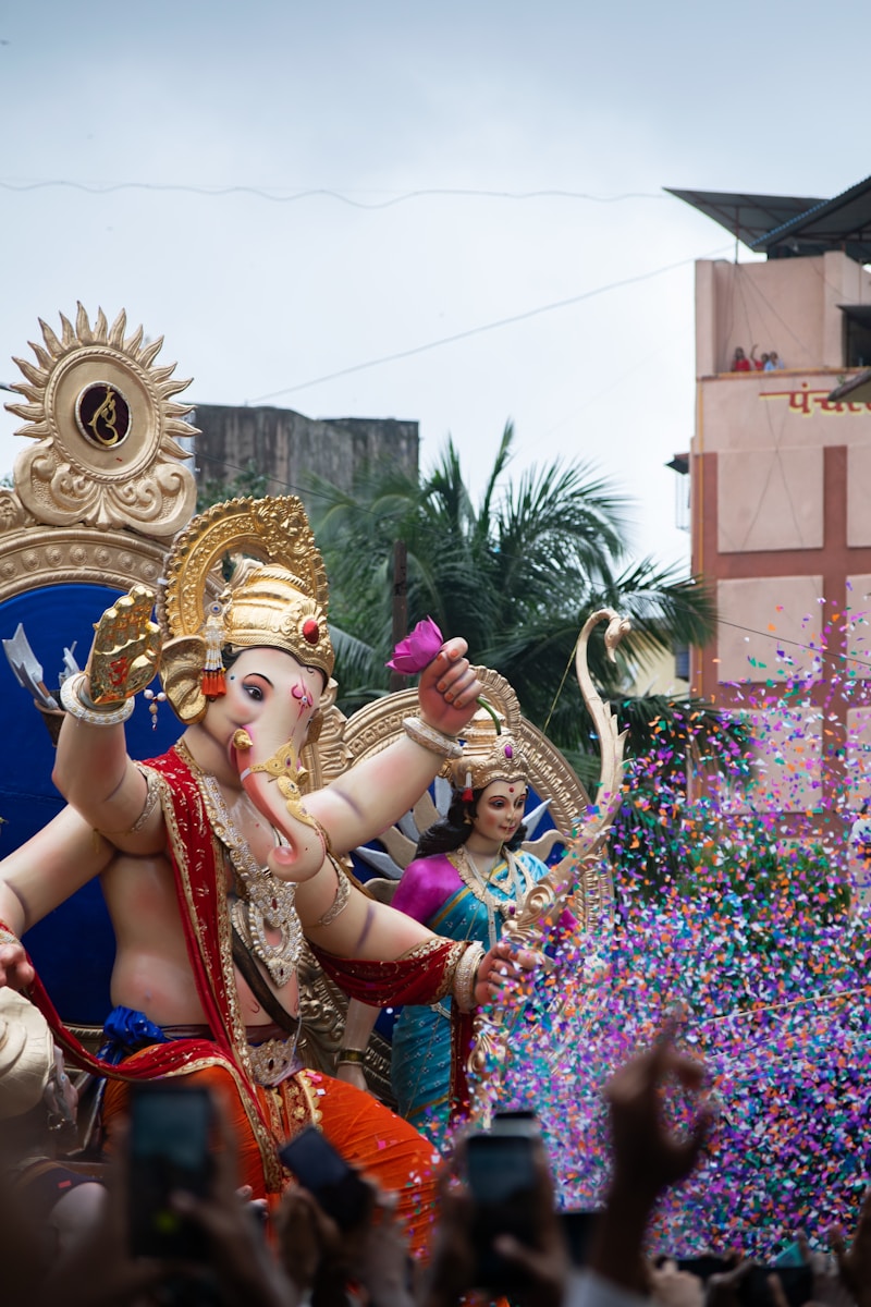 Ganpati festival celebration