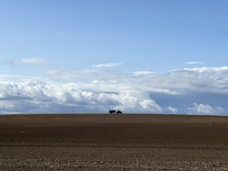 Freshly graded land with visible tire tracks and a clear horizon in rural South Carolina.