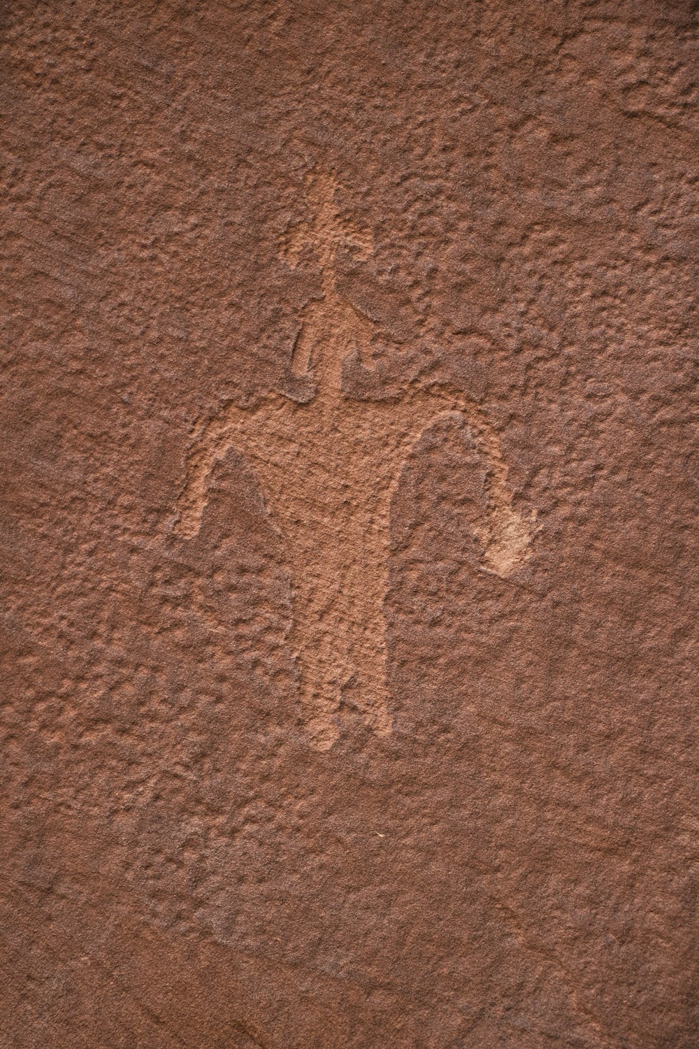 L'immagine di un cavallo disegnato su una roccia