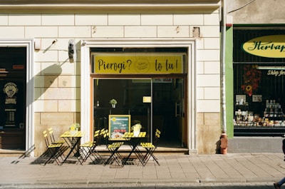 Guests enjoying traditional Polish pierogi at a charming local restaurant.