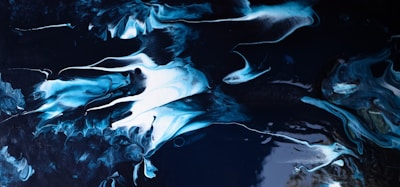 Blue-toned abstract waves symbolizing expansion and echo.