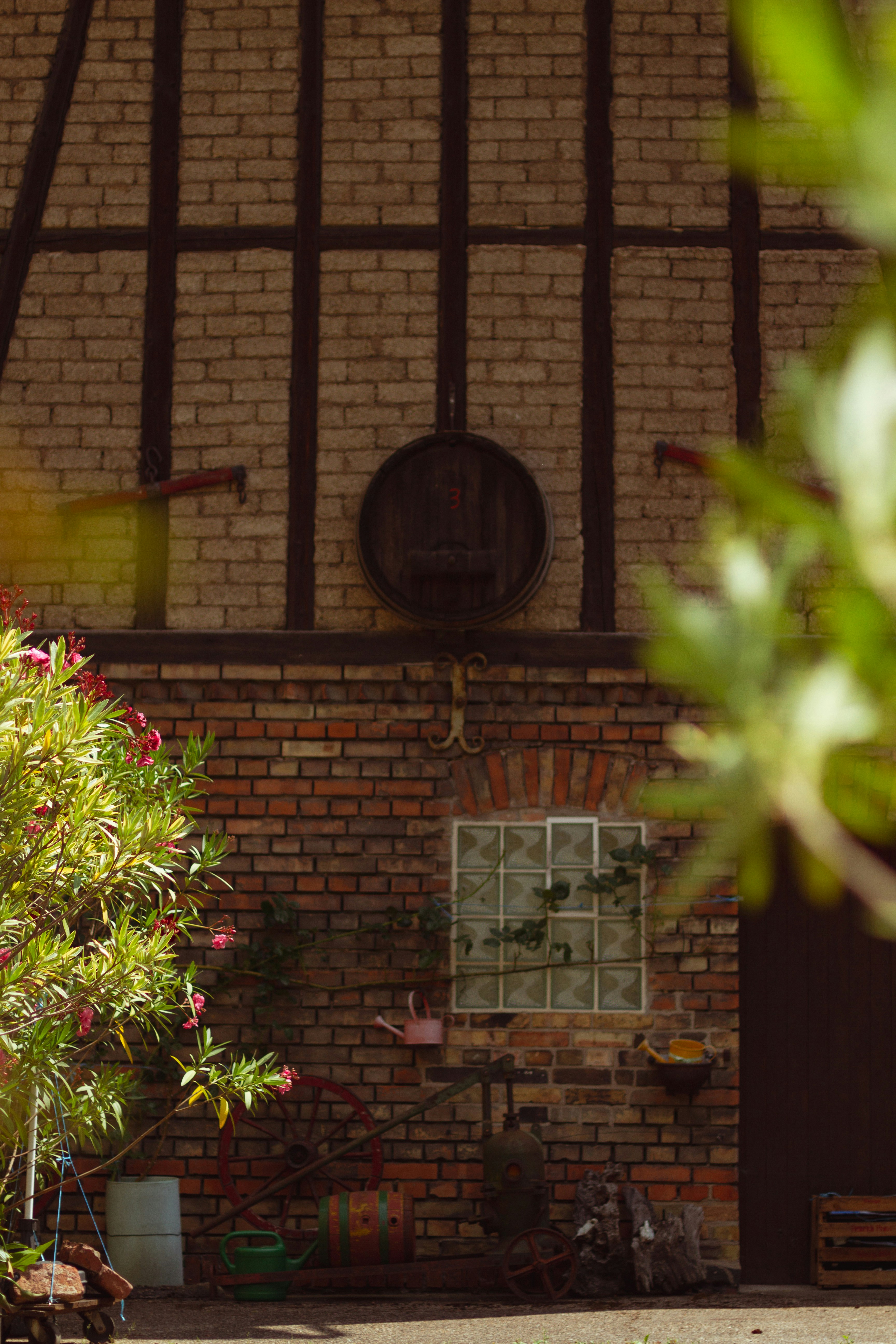 Upcycled Plastic Rain Barrels