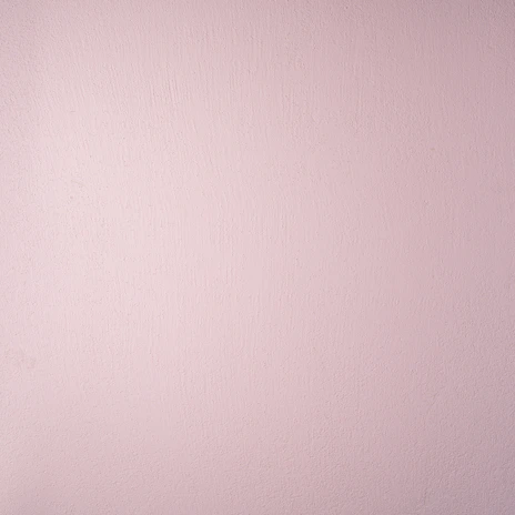 Drywall wall with base 6 structure and smooth painted finish in natural light