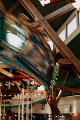 Dynamic carousel of images promoting an event organized by a local community center.