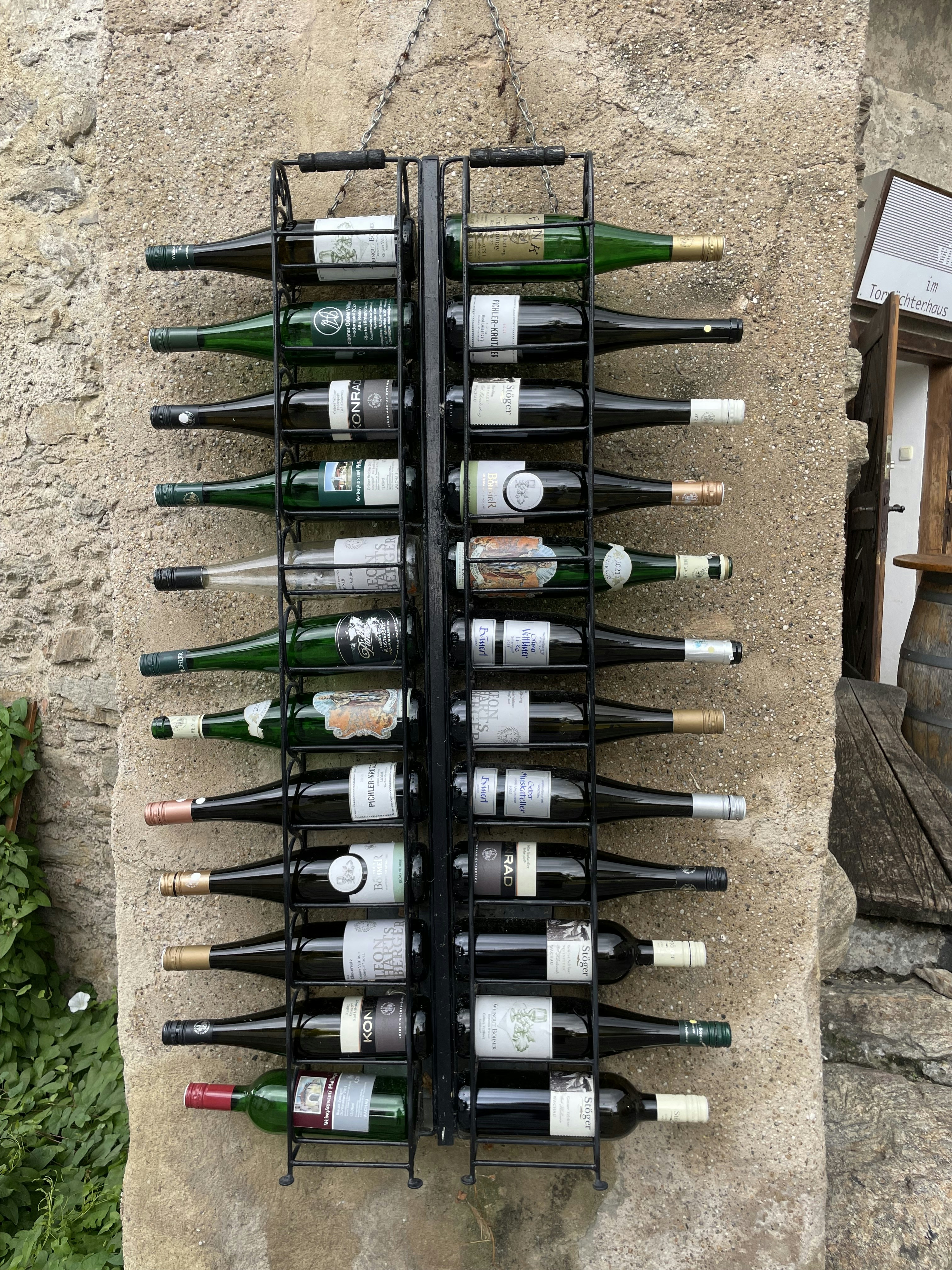 Sleek Wall-Mounted Rack