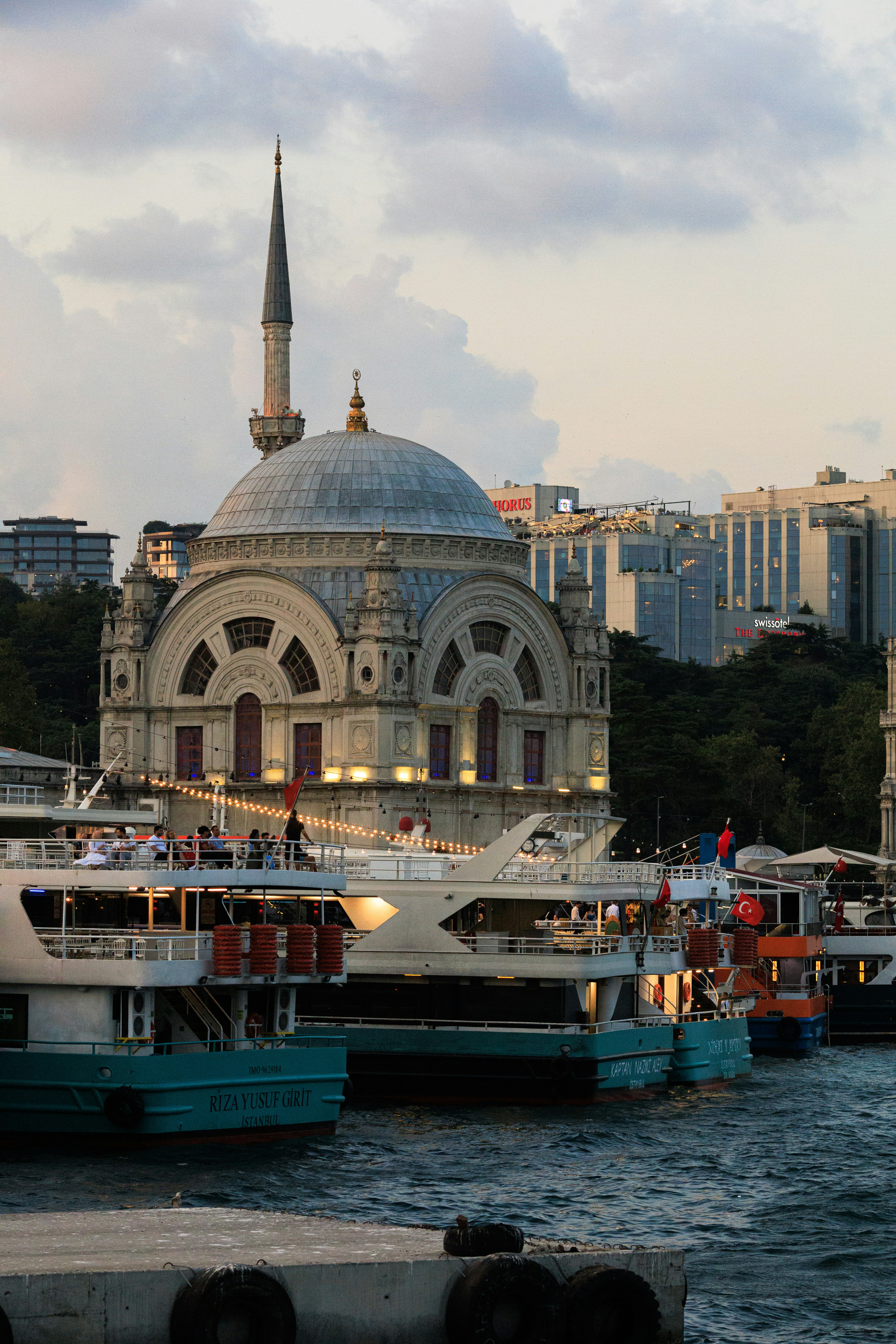 View of Dolmabahçe Palace from the Bosphorus