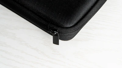 Close-up of the Voltek premium iPhone case highlighting its durable material texture.