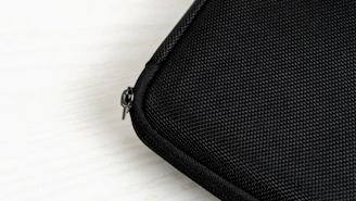 Close-up of the durable fabric and zipper details on a soft oxygen chamber.