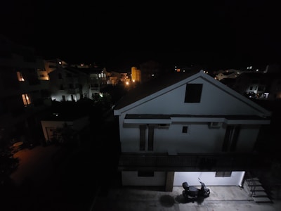Night view of a high-end residential building in Mooca