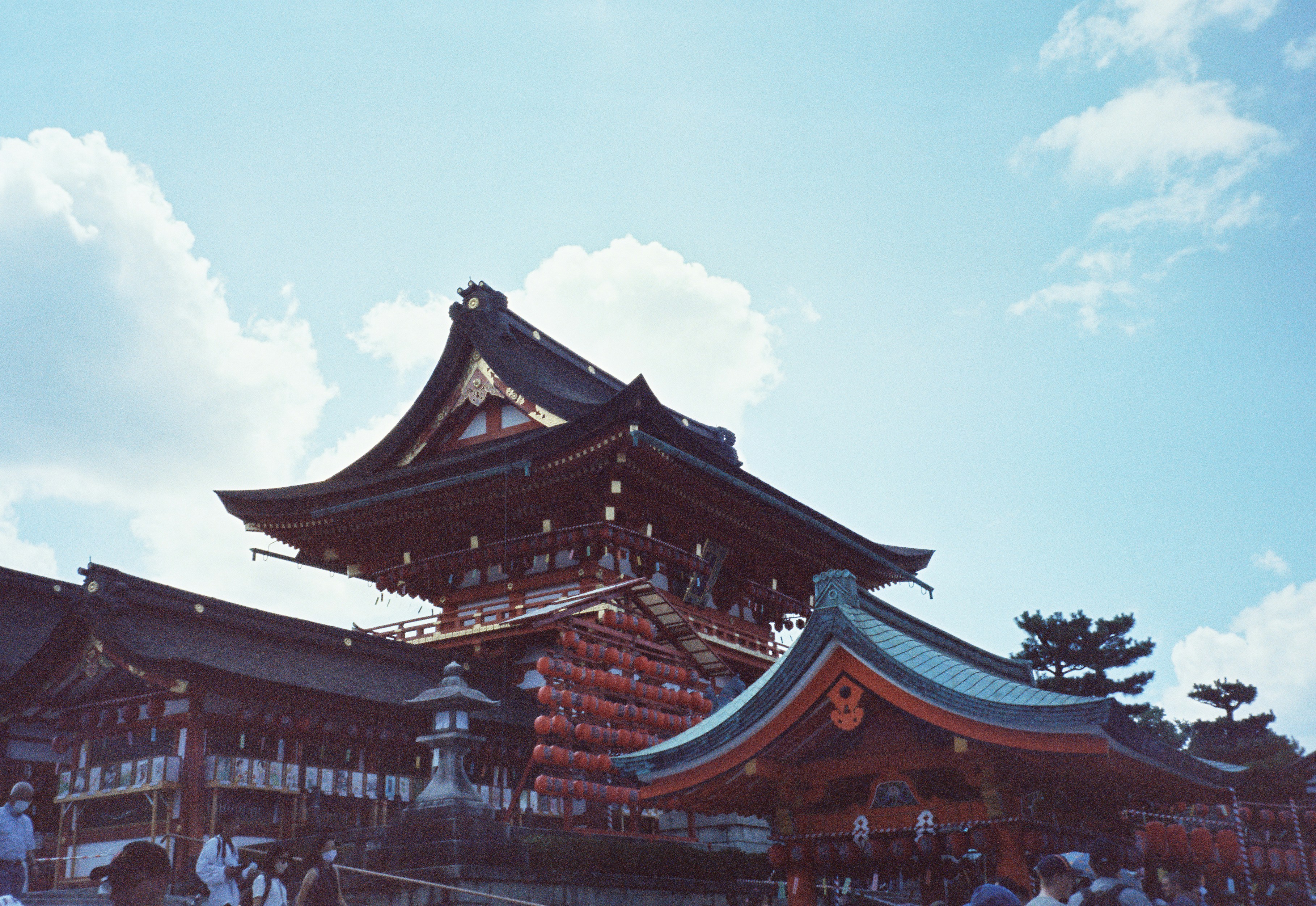 Kyoto temple in Japan