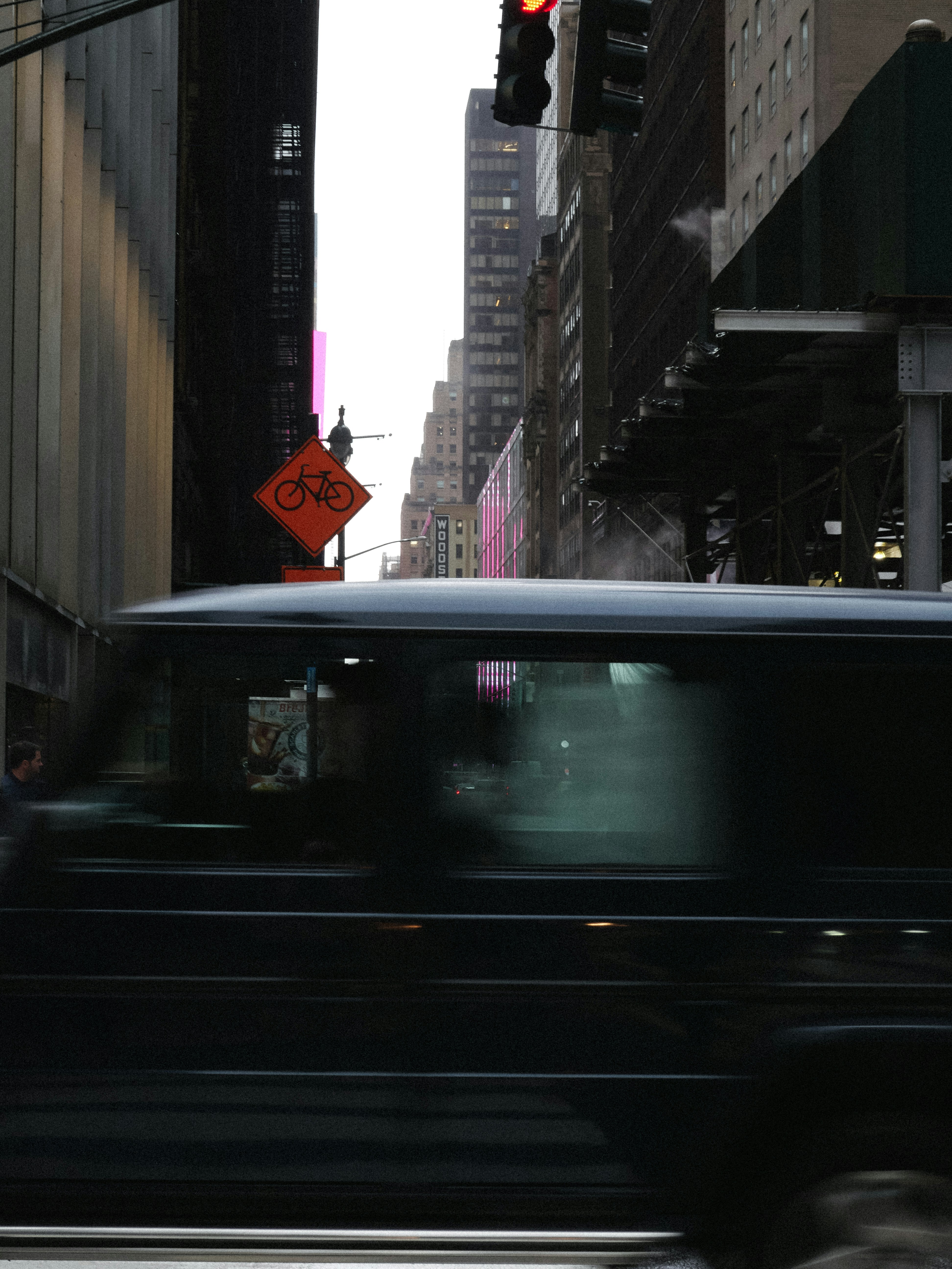 Un 4x4 Mercedes dans les rues de New-York