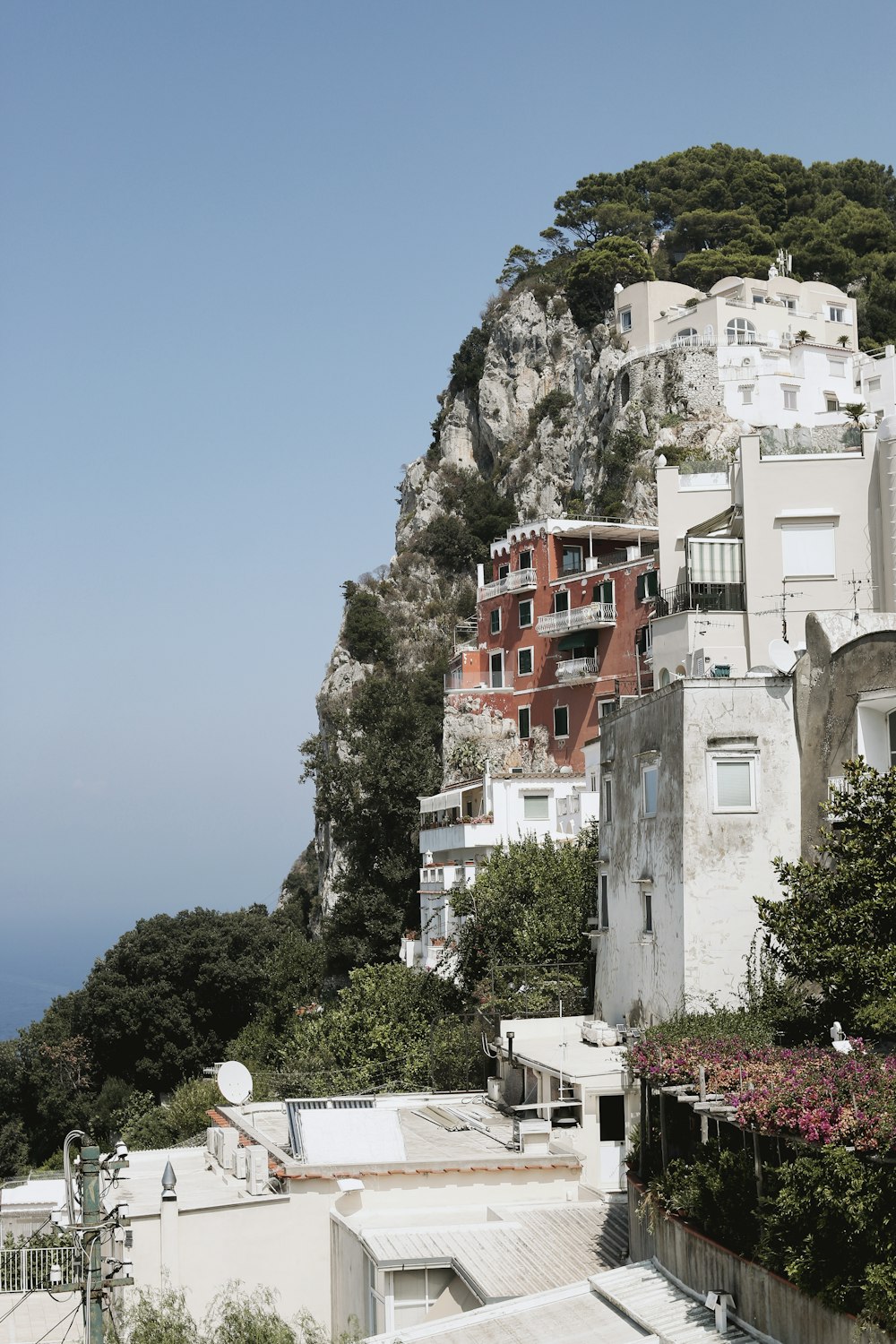 a hillside with a bunch of buildings on it