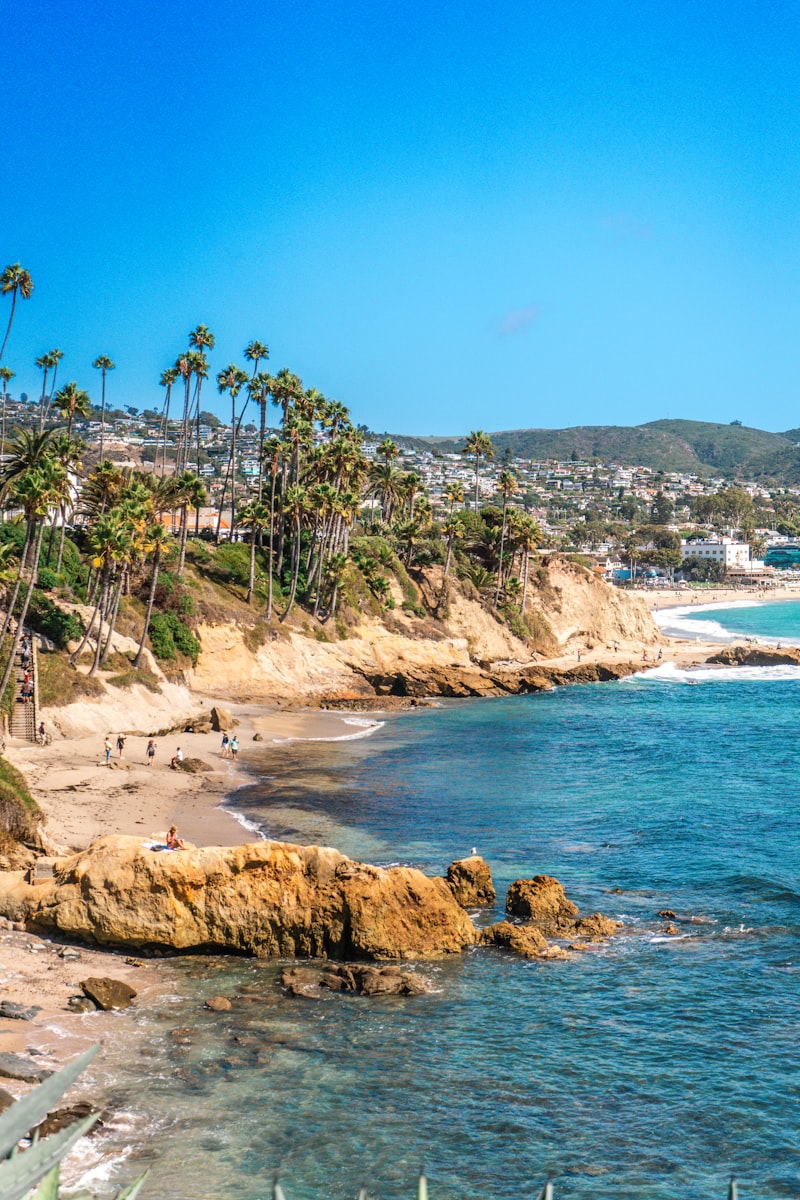Laguna Beach scenic coastline where our dementia care clients call home