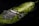 A piece of intricately designed silver jewelry, possibly a necklace, is placed on a large green leaf with variegated patterns. The jewelry features detailed craftsmanship with ornate elements and dangling beads, set against a dark background.