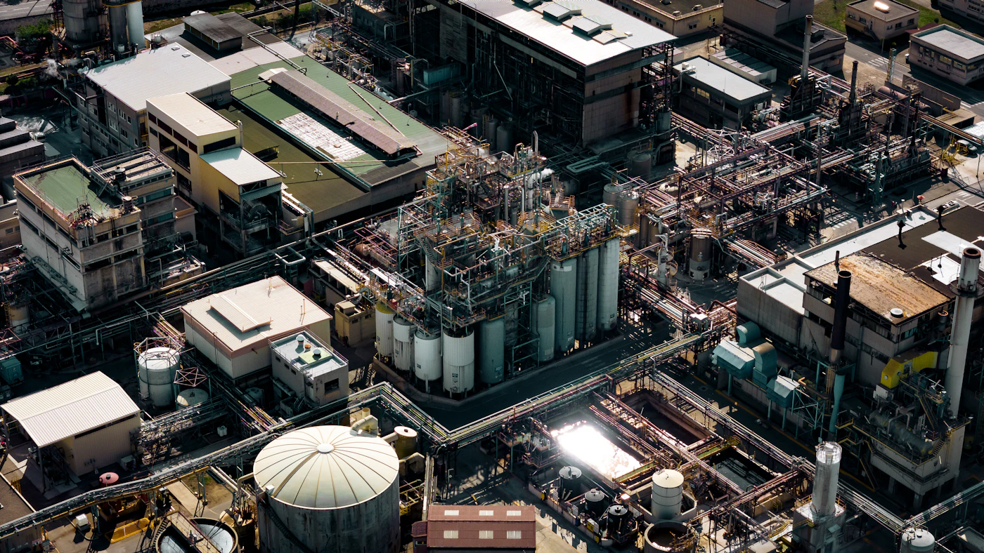 Industrial and logistics network supporting global trade