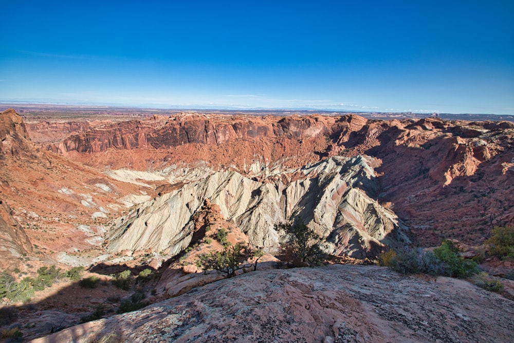 a view of the mountains from a high point of view