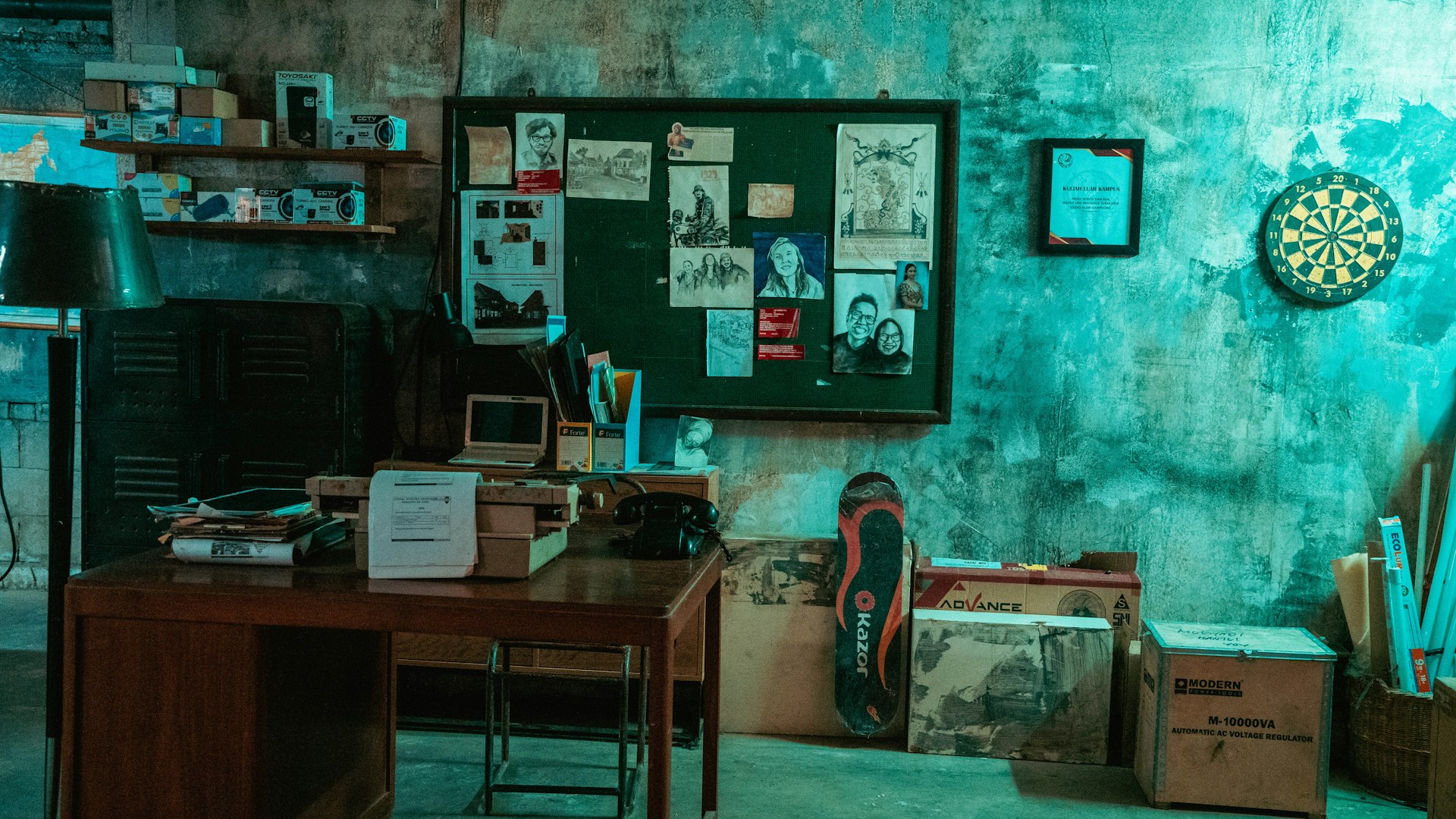 gray computer monitor