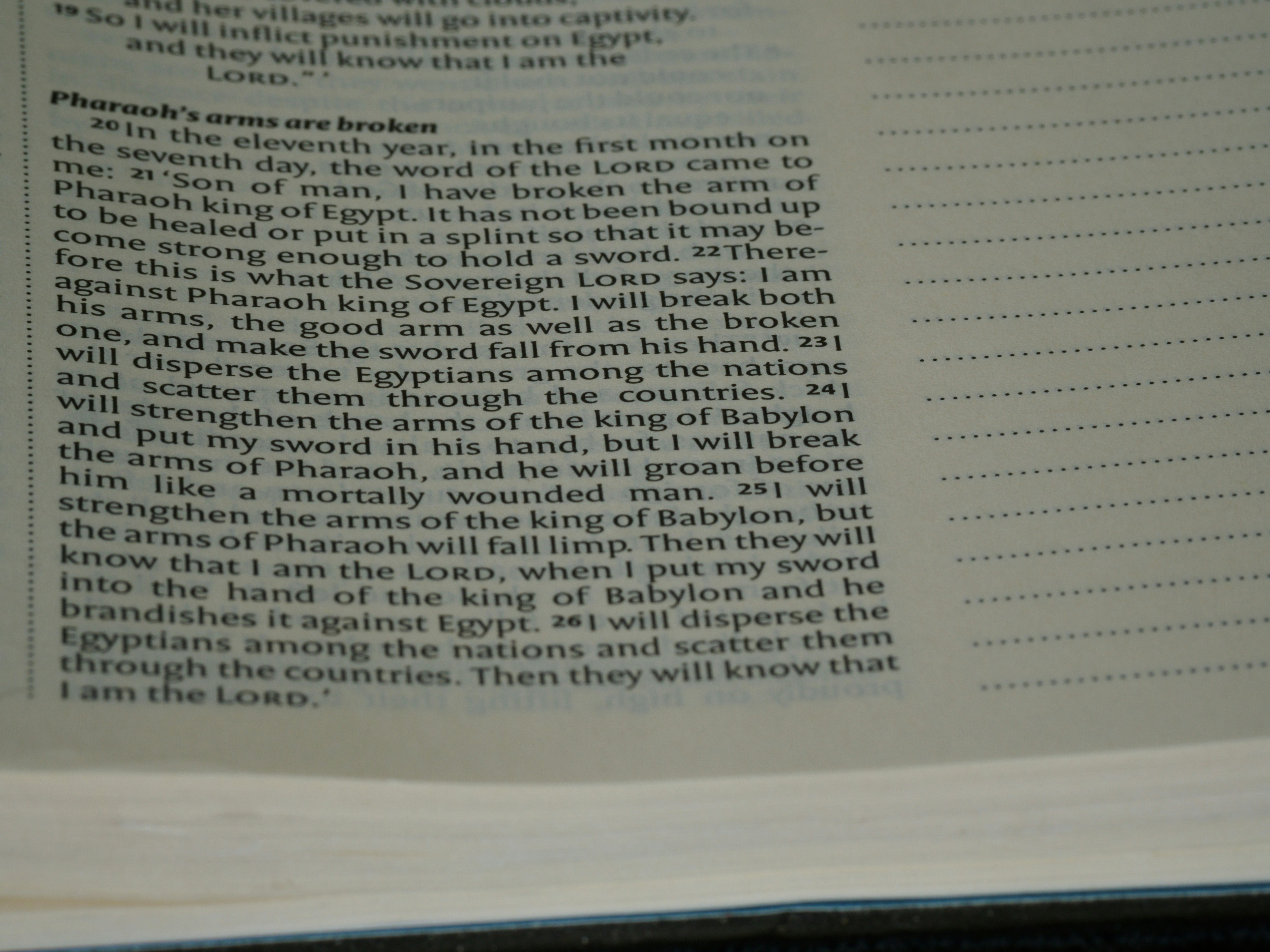 a close up of an open book with text
