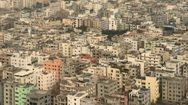 a large city filled with lots of tall buildings