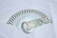 Several 500 Indian rupee banknotes arranged in a fanned pattern on a white background.