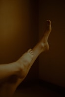 Smooth, glowing legs after a professional waxing session, highlighting flawless skin.