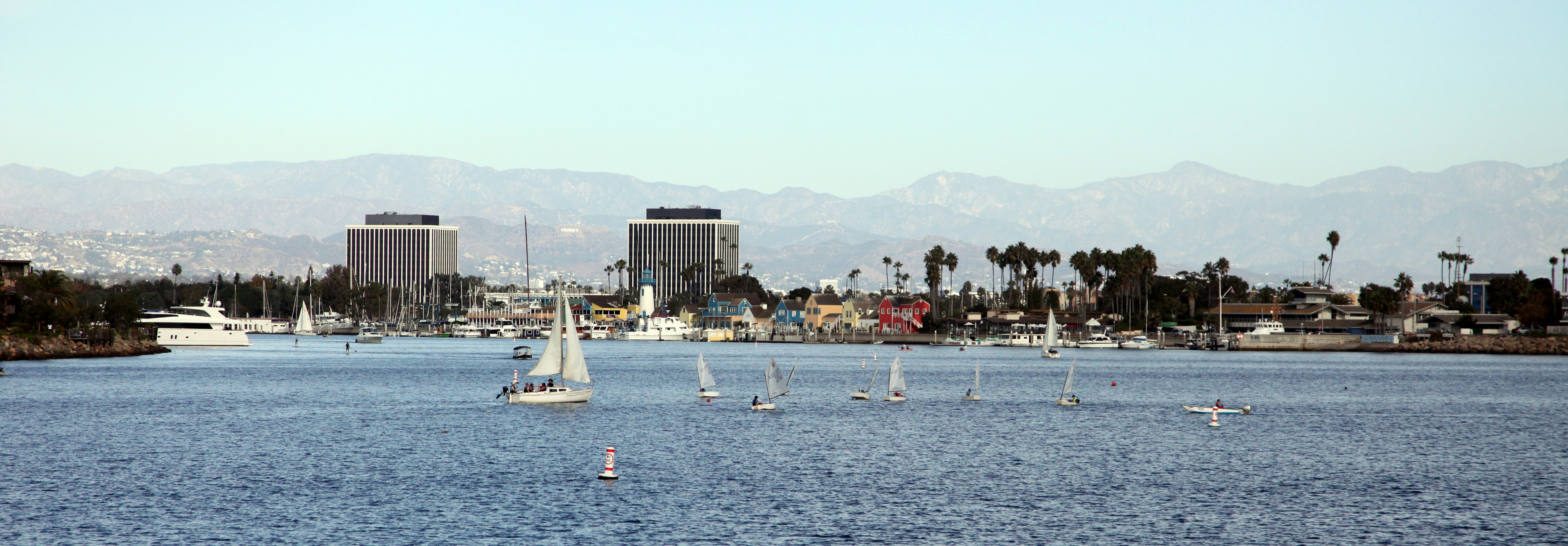 Marina del Rey cityscape