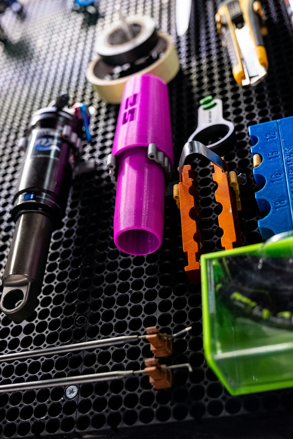 a bunch of different types of tools on a table