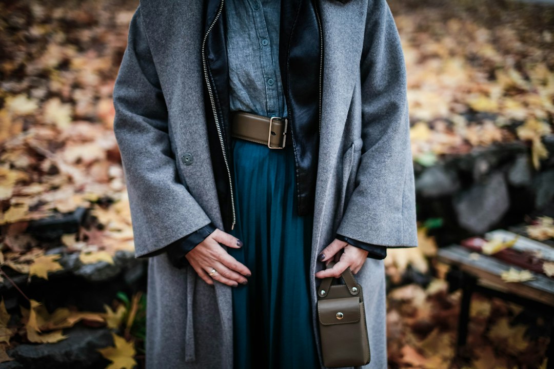 wool overcoat detail
