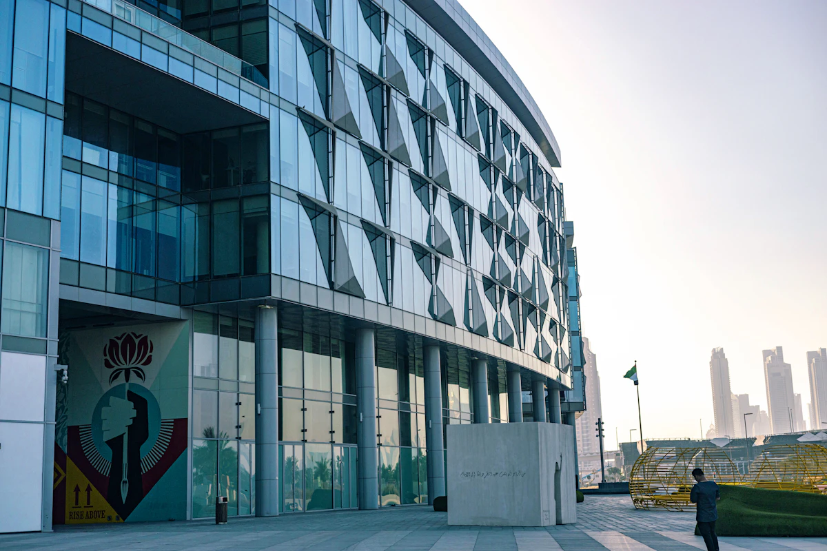 Prestigious Dubai school building