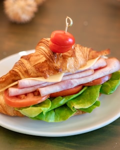Sándwich de jamón